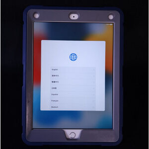 Used Apple iPad fifth Gen 5th Generation Model A1822 32GB White - TESTED WORKS